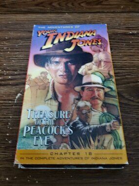 The Adventures of Young Indiana Jones: Treasure of the Peacock's Eye (VHS, 1999)